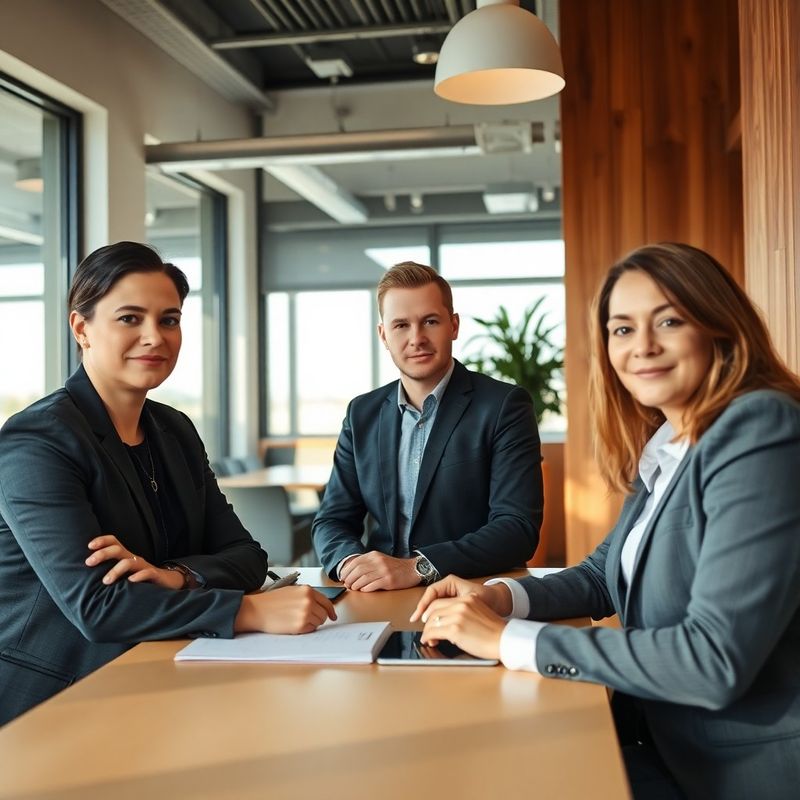 Echipa GrowthShift într-un birou modern din Cluj-Napoca