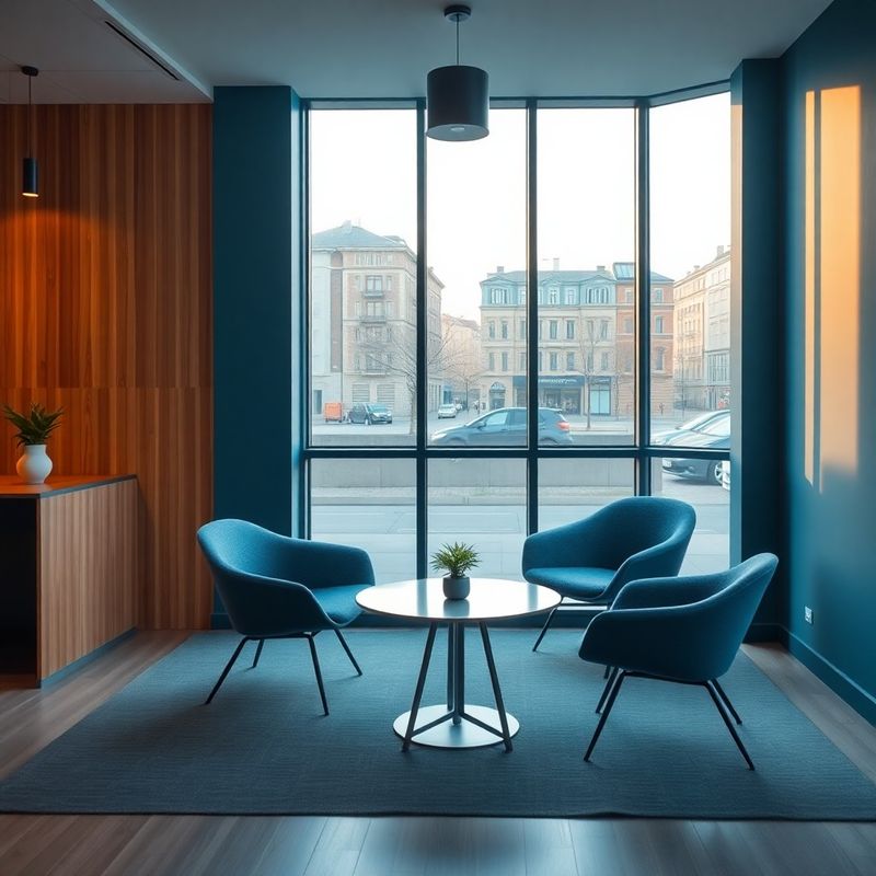 Recepția biroului GrowthShift din Cluj-Napoca